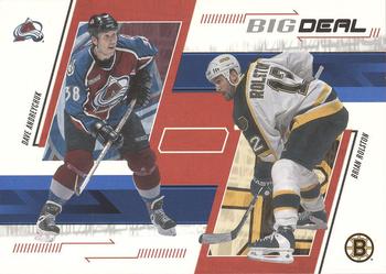 2002-03 Be a Player Memorabilia - Sapphire #258 Dave Andreychuk / Brian Rolston  Front