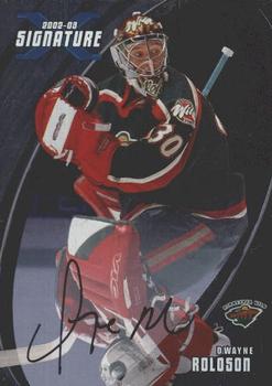 2002-03 Be a Player Signature Series - Autographs #004 Dwayne Roloson Front