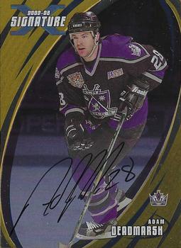 2002-03 Be a Player Signature Series - Autographs Gold #019 Adam Deadmarsh Front