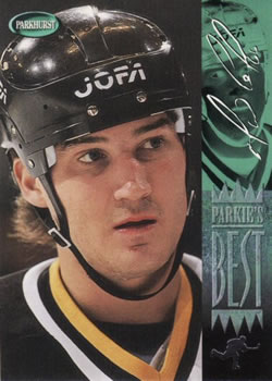 1994-95 Parkhurst #296 Mario Lemieux Front