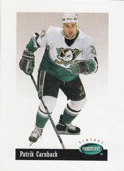 1994-95 Parkhurst - Vintage #V28 Patrik Carnback Front