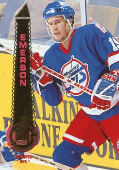 1994-95 Pinnacle #325 Nelson Emerson Front