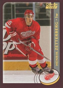 2002-03 O-Pee-Chee - Factory Set #331 Henrik Zetterberg Front