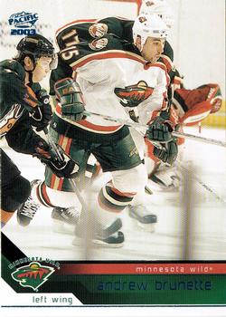 2002-03 Pacific - Blue #177 Andrew Brunette Front