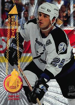 1994-95 Pinnacle - Rink Collection #183 Marc Bergevin Front