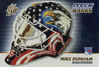 2002-03 Pacific Quest for the Cup - Itech Hockey Masks #7 Mike Dunham Front