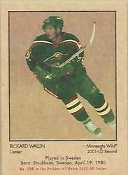 2002-03 Parkhurst Retro - Minis #220 Rickard Wallin Front