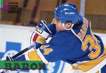 1994-95 Stadium Club #168 Murray Baron Front