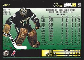 1994-95 Topps Premier #511 Andy Moog Back