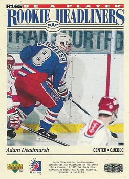 1994-95 Upper Deck Be a Player #R165 Adam Deadmarsh Back