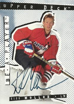 1994-95 Upper Deck Be a Player - Autographs #40 Kirk Muller Front