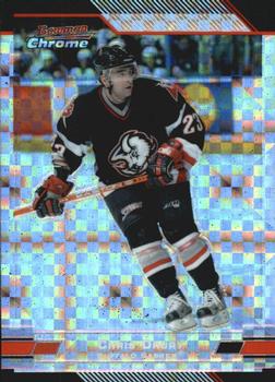 2003-04 Bowman Draft Picks and Prospects - Chrome Xfractors #64 Chris Drury Front