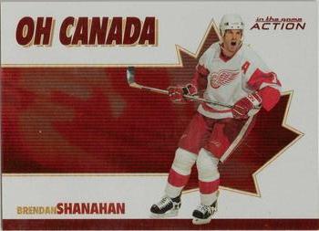 2003-04 In The Game Action - Oh Canada #OC-13 Brendan Shanahan Front