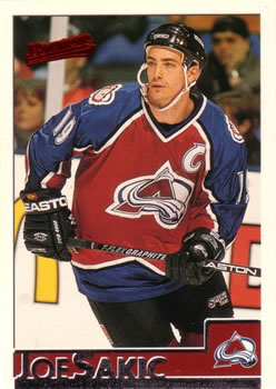 1995-96 Bowman #42 Joe Sakic Front