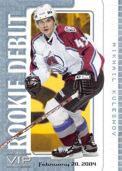 2003-04 In The Game VIP #125 Mikhail Kuleshov Front