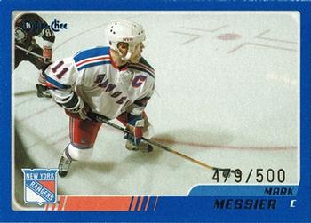 2003-04 O-Pee-Chee - Blue #101 Mark Messier  Front