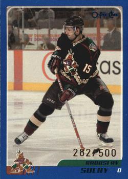 2003-04 O-Pee-Chee - Blue #174 Radoslav Suchy  Front