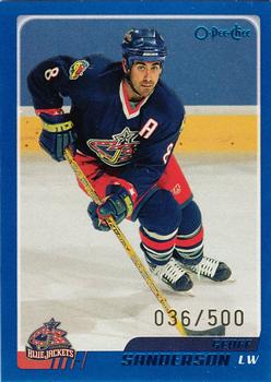 2003-04 O-Pee-Chee - Blue #185 Geoff Sanderson  Front