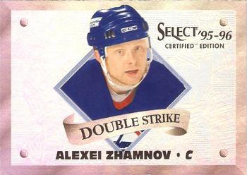 1995-96 Select Certified - Double Strike #20 Alexei Zhamnov Front