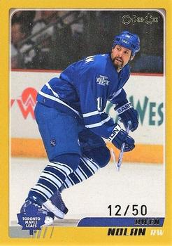 2003-04 O-Pee-Chee - Gold #75 Owen Nolan  Front