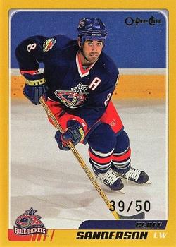 2003-04 O-Pee-Chee - Gold #185 Geoff Sanderson  Front