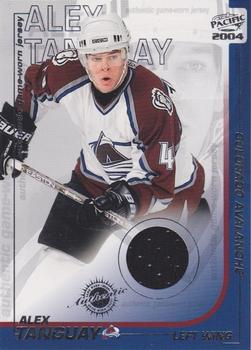 2003-04 Pacific - Jerseys #11 Alex Tanguay Front