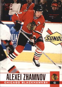 2003-04 Pacific - Red #78 Alexei Zhamnov Front