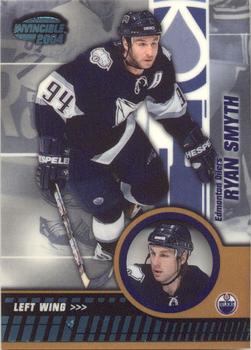 2003-04 Pacific Invincible - Blue #40 Ryan Smyth Front