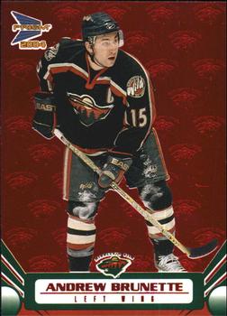 2003-04 Pacific Prism - Red #51 Andrew Brunette Front
