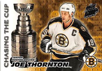 2003-04 Pacific Quest for the Cup - Chasing the Cup #3 Joe Thornton Front