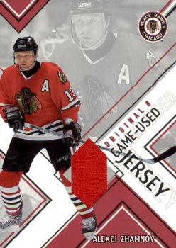 2003-04 Parkhurst Original Six Chicago - Memorabilia #CM-4 Alexei Zhamnov Front