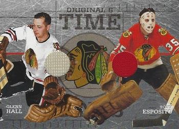 2003-04 Parkhurst Original Six Chicago - Memorabilia #CM-51 Glenn Hall / Tony Esposito Front