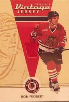 2003-04 Parkhurst Original Six Chicago - Memorabilia #CM-61 Bob Probert Front