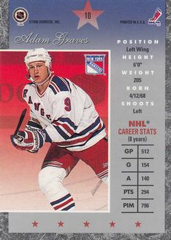 1995-96 Donruss Elite #10 Adam Graves Back