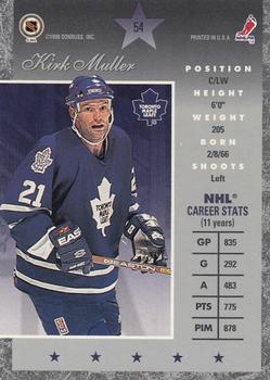 1995-96 Donruss Elite #54 Kirk Muller Back