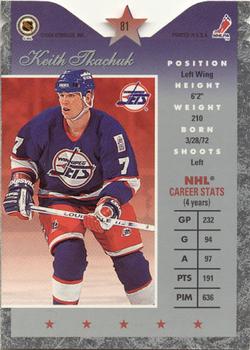 1995-96 Donruss Elite - Die Cuts #81 Keith Tkachuk Back