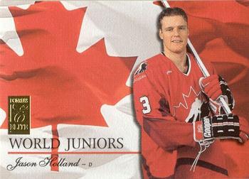 1995-96 Donruss Elite - World Juniors #6 Jason Holland Front