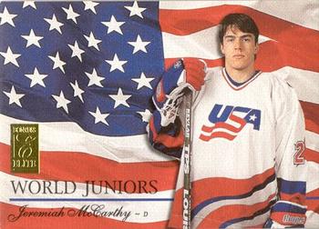 1995-96 Donruss Elite - World Juniors #30 Jeremiah McCarthy Front