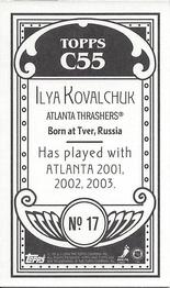 2003-04 Topps C55 - Minis #17 Ilya Kovalchuk Back