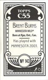 2003-04 Topps C55 - Minis #143 Brent Burns Back