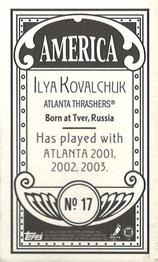 2003-04 Topps C55 - Minis America Back #17 Ilya Kovalchuk Back