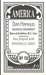 2003-04 Topps C55 - Minis America Back #150 Dan Hamhuis Back