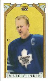 2003-04 Topps C55 - Minis Bazooka Back #13 Mats Sundin Front