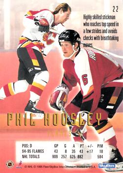 1995-96 SkyBox E-Motion #22 Phil Housley Back