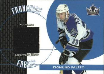 2003-04 Topps Traded & Rookies - Franchise Fabrics #FF-ZP Zigmund Palffy Front