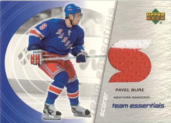 2003-04 Upper Deck - Team Essentials #TS-PB Pavel Bure Front