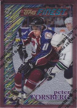 1995-96 Finest #26 Peter Forsberg Front