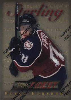 1995-96 Finest #100 Peter Forsberg Front