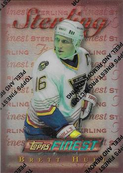 1995-96 Finest - Refractors #10 Brett Hull Front