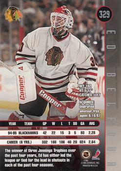 1995-96 Leaf #329 Ed Belfour Back